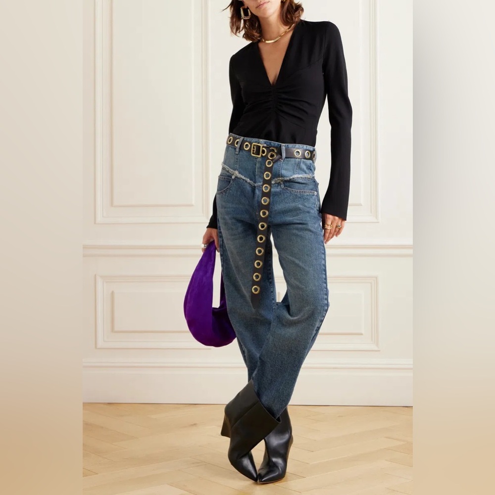 ISABEL MARANT Noemie straight-leg jeans - Picture 9 of 14